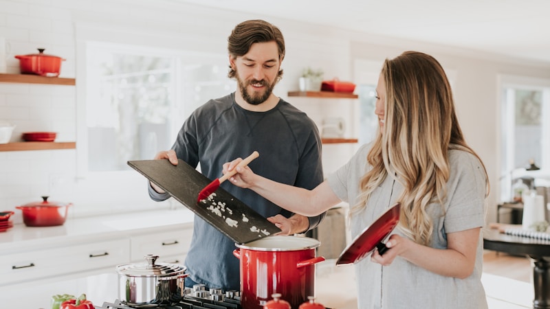 Woman preparing healthy meal - sustainable nutrition habits matter more than quick fixes